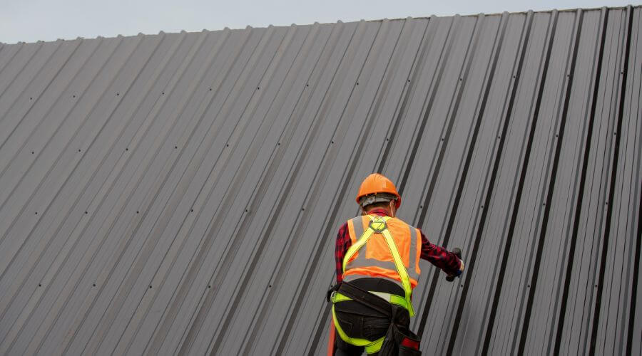 Professional metal roof installation services in La Joya, TX